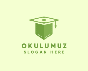 Pocket Graduation School logo design