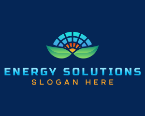 Solar Renewable Energy logo design