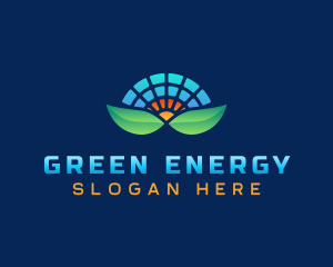 Solar Renewable Energy logo design