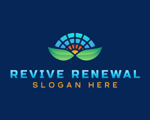 Solar Renewable Energy logo design