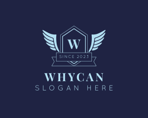 Law Firm - Royal Wings Shield logo design