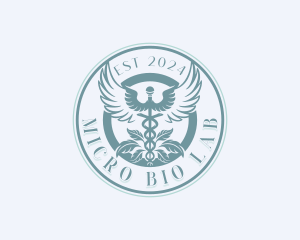 Caduceus Hospital Wellness logo design