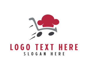 Cart - Chef Hat Shopping Cart logo design