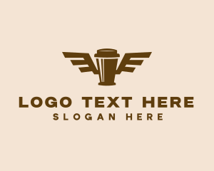 Brown - Coffee Cup Cafe logo design