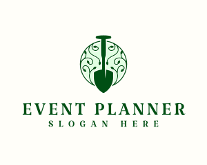 Botanical Garden Shovel Logo