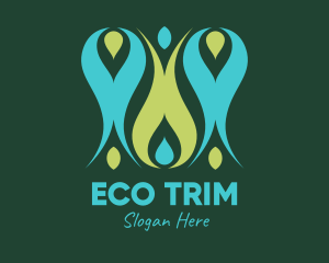 Eco Friendly Community  logo design