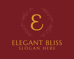 Elegant Wedding Event Planner logo design