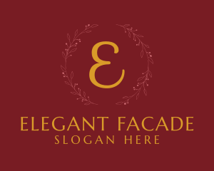 Elegant Wedding Event Planner logo design