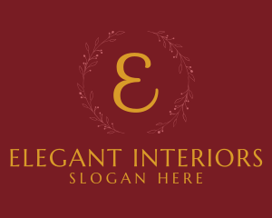 Elegant Wedding Event Planner logo design