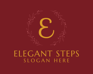 Elegant Wedding Event Planner logo design