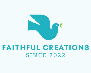 Faith - Religion Faith Dove logo design
