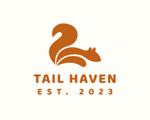 Tail - Animal Squirrel Tail logo design