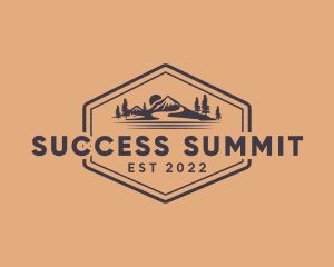 Mountain Summit Adventure logo design