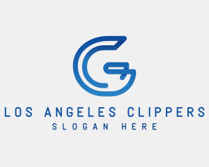 Digital Gradient Letter G Logo