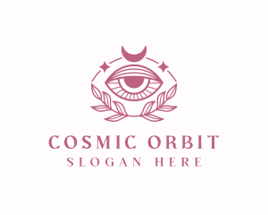 Celestial Cosmic Eye logo design