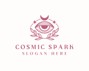 Celestial Cosmic Eye logo design