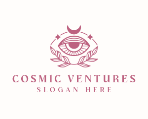 Celestial Cosmic Eye logo design