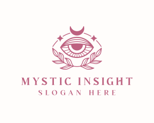 Celestial Cosmic Eye logo design