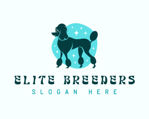 Poodle Pet Grooming logo design