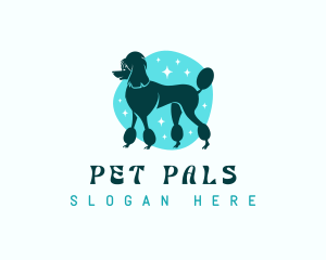 Poodle Pet Grooming logo design