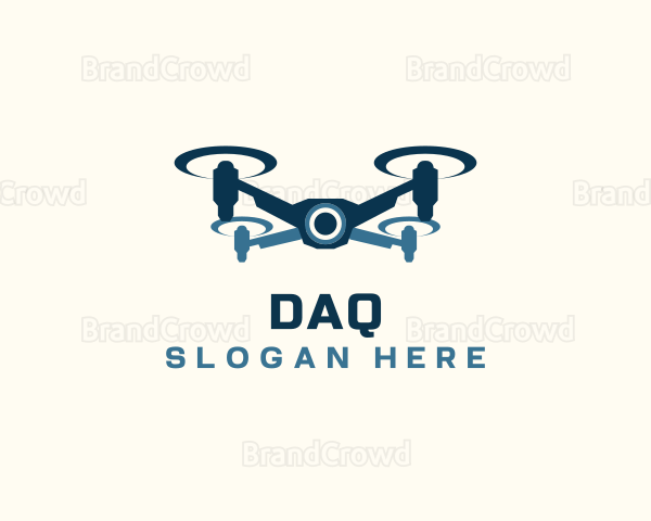 Camera Drone Photography Logo