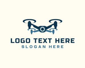 Camera Drone Photography logo design