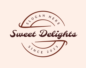Desserts - Elegant Pastry Banner logo design
