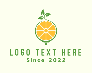 Juice Bar - Organic Lime Extract logo design