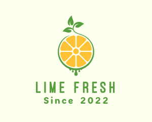 Lime - Organic Lime Extract logo design