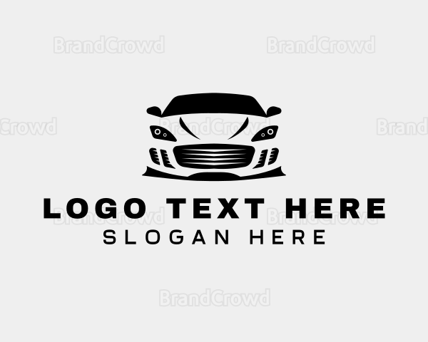 Sports Car Vehicle Logo