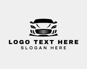 Driver - Sports Car Vehicle logo design