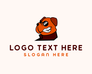 Dog Shades Pet Shop logo design