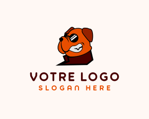 Domesticated Animal - Dog Shades Pet Shop logo design