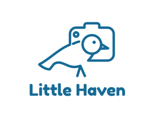 Little - Baby Bird Infant Photographer logo design