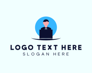 Office - Stay Home Office logo design