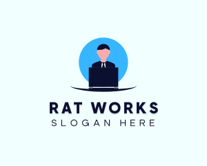 Stay Home Office logo design