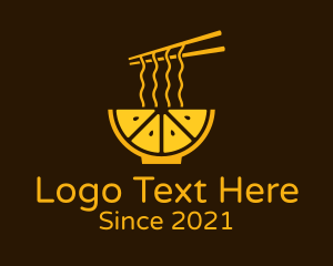 Bowl - Golden Citrus Ramen logo design