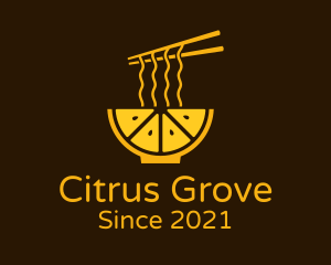 Citrus - Golden Citrus Ramen logo design