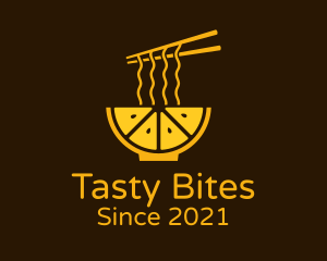 Meal - Golden Citrus Ramen logo design
