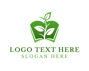 Gradient Plant Book Logo