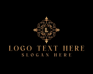 Luxury - Elegant Floral Ornament logo design