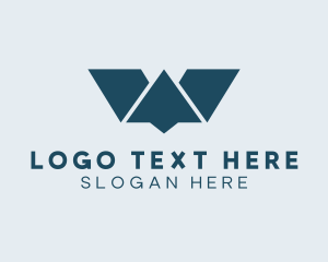 Professional Letter W Company Agency logo design