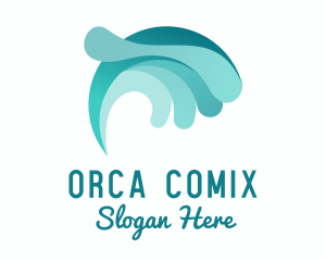 Hydro Ocean Wave Logo