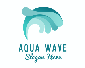 Hydro Ocean Wave logo design