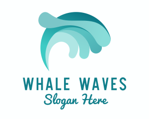 Hydro Ocean Wave logo design