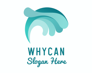 Surf Shop - Hydro Ocean Wave logo design