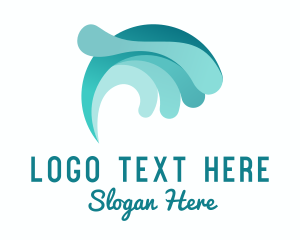 Hydroelectric - Hydro Ocean Wave logo design