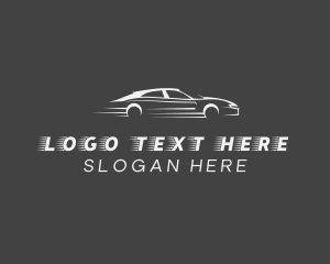 Speed - Fast Racing Sports Car logo design