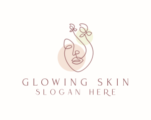 Beauty Facial Skincare  logo design