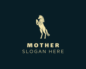 Elegant Horse Trainer Logo